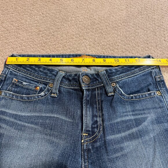 Levi's Jeans Lady Style Slender Boot Cut Western Vintage Boho Sz 29 #TA526 - Picture 10 of 16